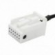 Autós aux kábel 3.5MM MP3 audio adapter illeszkedő Peugeot 307 308 408 407 507 S X0Y1