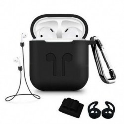 Fekete - 5 db / Set szilikon vezeték nélküli Bluetooth fülhallgató tok Apple I10 I12 Tws E W1Q2-hez