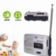 INDIN Bc-R28 Mini zseb sztereo rádió vékony am fm teleszkópos antenna vételére X5U1