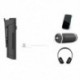 1X (Bluetooth audio vevő gallér klip típusú vezeték nélküli adapter a Smar T0Q6-hoz