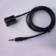 2X (kiváló minőségű autó, 12 tűs és 3,5 mm-es aux kábel audio adapter, BMW E39 E53 E4D6)