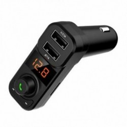 BT53 autós MP3 lejátszó kihangosító nélküli hordozható Bluetooth vezeték nélküli FM transz T2K6
