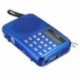 T508 Mini hordozható LED-es sztereó FM rádió MP3 zenelejátszó TF USB hangszóró J2A3