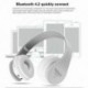 Vezeték nélküli fejhallgató Bluetooth sztereo basszus, Hifi összecsukható, könnyű vezetékes J4C8