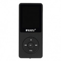 A RUIZU TFT MP3 MP4 lejátszó támogatja a 4 GB-os TF kártyát, beépített FM rádióval