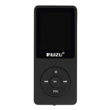 A RUIZU TFT MP3 MP4 lejátszó támogatja a 4 GB-os TF kártyát, beépített FM rádióval