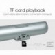 3D sztereó Bluetooth hangszóró vezeték nélküli basszus LCD kijelző fm TF AUX, G3U3 állvánnyal