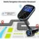 1X (FM autós töltő adó, Bluetooth vezeték nélküli rádió audió adapter ReceK8B1)