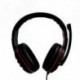 2X (USB vezetékes játékos fülhallgató állítható hangerőszabályzó fejhallgató Stereo Sou Q8T8