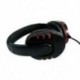 2X (USB vezetékes játékos fülhallgató állítható hangerőszabályzó fejhallgató Stereo Sou Q8T8