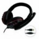 2X (USB vezetékes játékos fülhallgató állítható hangerőszabályzó fejhallgató Stereo Sou Q8T8