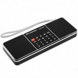 1X (Bluetooth hordozható LCD FM / AM rádió sztereó zene mini hangszóró MP3 lejátszó Y9P5