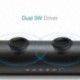 Professzionális IPX7 vízálló kültéri HIFI oszlop hangszóró vezeték nélküli Bluetooth U0R4