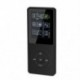2X (80 órás lejátszás 1,8 hüvelykes MP3 lejátszó, 8 GB memória kapacitású zenelejátszó, fekete F2O8)