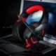 2X (ONIKUMA játékszerű fülhallgató mikrofonnal PS4 PC-hez Mac laptop hordozható tabletta Xbox One, W S2G4