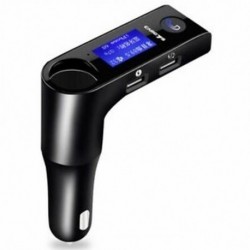 3X (Bluetooth autós adapter adókészülék MP3 lejátszó autós öngyújtóval, A6U8 autós töltővel)