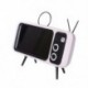 3X (Peterhot Mini hangszóró Retro Tv mobiltelefon tartó Vezeték nélküli Bt hangszóró N3B3
