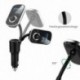 3X (vezeték nélküli autós Bluetooth FM adó adó MP3 rádió adapter autóskészlet USB C J2G9