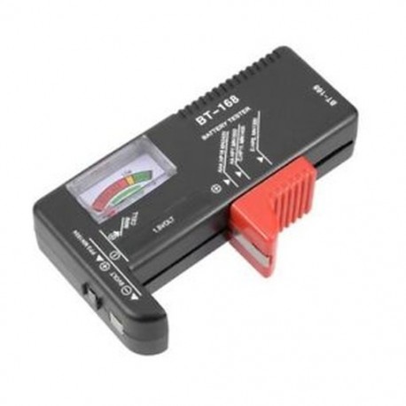 BT168 univerzális akkumulátor-ellenőrző teszter AA AAA CD 9V 1,5 V-os gombelemhez Y0P3