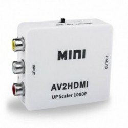 1X (RCA – HDMI Mini 1080P RCA kompozit CVBS AV – HDMI Video Audio Audio Konvertálás R2U6