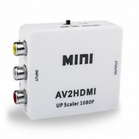 1X (RCA – HDMI Mini 1080P RCA kompozit CVBS AV – HDMI Video Audio Audio Konvertálás R2U6