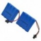 2X (2 db 4,8 V 700mAH akkumulátor C182 C185 C181 1/18 1:18 RC teherautóra Rock Craw G6F2