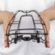 8X (Tello Drone számára új gömb alakú védő ketrec borítóvédő lámpatestekkel, teljes Pro X3U4