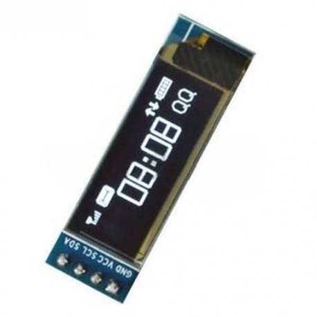 0,91 hüvelykes IIC I2C SPI 128x32 fehér OLED LCD kijelző modul Arduino PIC I4N6-hoz