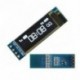 0,91 hüvelykes IIC I2C SPI 128x32 fehér OLED LCD kijelző modul Arduino PIC I4N6-hoz