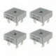 4X 50A 1000V fém tok, egyfázisú diódás híd egyenirányító KBPC5010 I1Y8