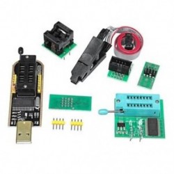 Stabil LCD kijelzővel ellátott 1,8 V-os adapter 24/25 sorozatú Spi USB-vel a Ttl Soic8 csatolóhoz Ch341A E5B6