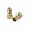 2db Presta - Schrader átalakító Kerékpár Kerékpár Gumiabroncs Szelep Adapter DU P2I4 Y4R7