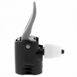 2X (kerékpár kerékpár, kétfejű szivattyú fúvóka szelep csatlakozó tömlő adapter pumpáló G3U4