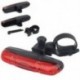 ÚJ MTB MTB Mountain Bike 5 LED vízálló hátsó hátsó lámpa piros lámpa biztonságos N2C0