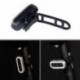 Ciklikus hátsó lámpa Kerékpár hátsó lámpa USB-töltés figyelmeztető biztonsági lámpa ovális alakú I0Q2