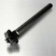 Kerékpár ülésoszlop fekete 25,4 * 250mm C2A3