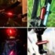 2X (ultra fényes LED kerékpár hátsó lámpa, USB újratölthető kerékpár hátsó lámpa, I C2W3