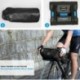 3X (ROSWHEEL ATTACK Bike vízálló táskák, elülső cső kormánykar táska Pannier Ba Y3H9