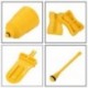 9X (BIKEIN PRO Ez Kerékpár Hidraulikus Fékfúvású Szerszámkészlet Shimano &amp  Tektr W8B9-hez