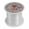0,4 mm átmérőjű fonalas menet átlátszó nylon halas horgászvezeték orsó P4D2 Q1U3