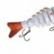 10 cm / 4 &quot 15,5 g bionikus, realisztikus, kemény, több szegmensből álló csalétek a naphalak számára Bass R8V4