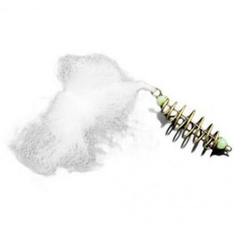 4X (halászháló csapdája világító gyöngy réz tavaszi lóhere hálózati felszerelés FishneM4D7