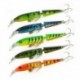 HENG JIA 5Pcs 10.5Cm 9G Wobblers Csapdahorgászcsalók Mesterséges Multi Jointe Q7E3