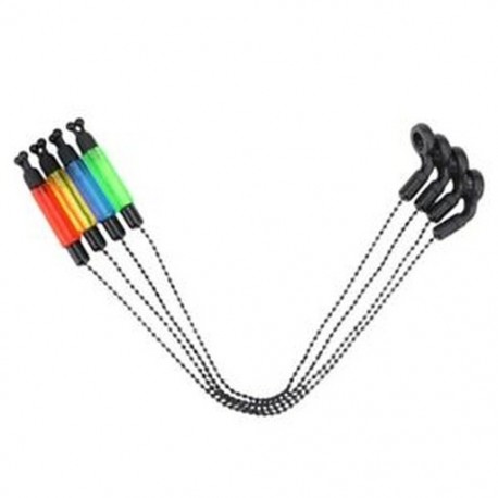 9X (hirisi 4db pontyhorgászat riasztások halászati fogasok orsók orsó kikapcsol Indic N3F7