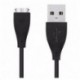 1X (1M hosszú USB-töltő töltőkábel fititbit töltéshez HR csuklópántos merevítővel C3K7
