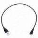 USB töltő töltő kábel a Fitbit CHARGE HR Smart Watch Black O2D8 kábelhez