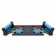 5X (Push Up Rack Board 9 rendszerű férfiak és nők átfogó fitnesz gyakorlata Wor L2R8