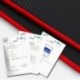 9X (10 mm extra vastag csúszásmentes jóga szőnyeg Fitness ízléstelen sporttáska 183 X 61 L3I4