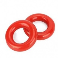 3X (Golf lengő gyűrű, 2 PCS Golf Klub bemelegítő hinta fánkkal súlyozott gyűrűs búvár X2F0