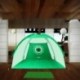 Zöld - Pgm 2M Golf gyakorlati háló szabadtéri golf sátor Golf lengő edző Golf küzdelem Ca L4K7